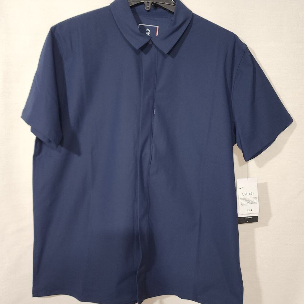 Nike 24.7 PerfectStretch Men's Dri-FIT Snap-Down Top Size Medium